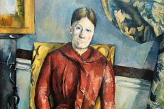 25 Madame Cezanne - Paul Cezanne 1888-90 - Robert Lehman Collection New York Metropolitan Museum Of Art.jpg